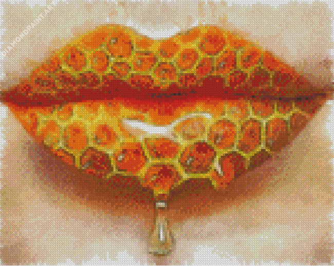 Honey Lips Diamond painting