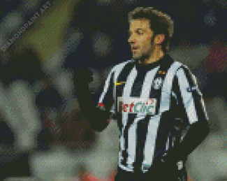 Juventus Player Alessandro Del Piero 5D Diamond Painting