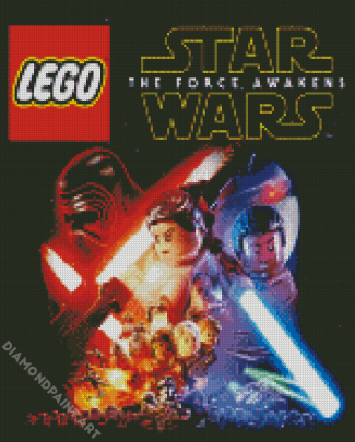 Lego Star Wars Poster Diamond Painting