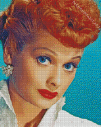 Lucille Ball 5D Diamond Painting