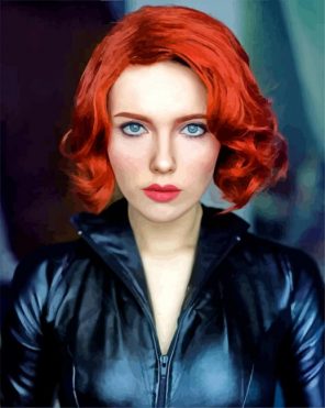 Natasha Romanoff Character Diamond Painting