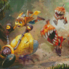 Ratchet And Clank Video Game Serie Diamond Painting