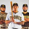 San Diego Padres Baseball Players 5D Diamond Paintings