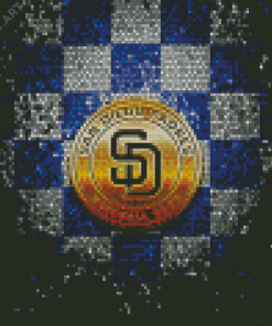 San Diego Padres Logo 5D Diamond Painting