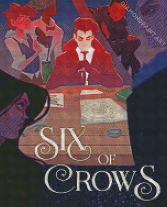 Six Of Crows Characters Poster Diamond Painting