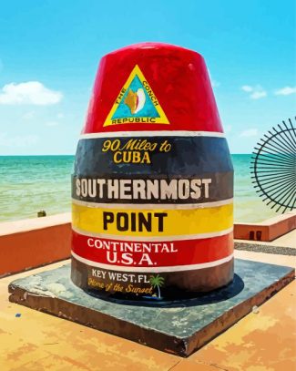 Southernmost Point Of The Continental U Diamond Painting