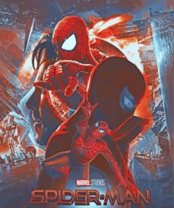 Spider Man No Way Home Movie Poster Diamond Painting