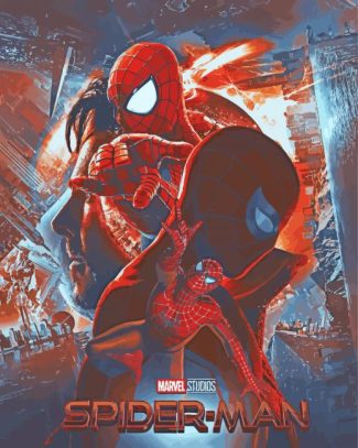 Spider Man No Way Home Movie Poster Diamond Painting