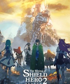 The Rising Of The Shield Hero Anime Diamond Painting