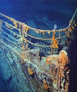 Titanic Wrack Undersea Diamond Painting