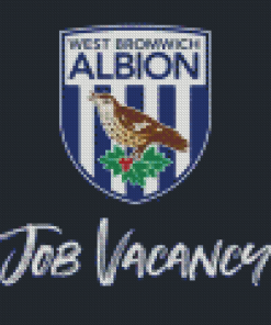 West Bromwich Albion Logo Diamond painting