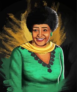 Winnie Mandela Art Diamond Painting