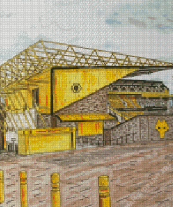 Wolverhampton Wanderers Stadium Art Diamond Painting