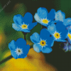 Aesthetic Forget Me Not Diamond Painting