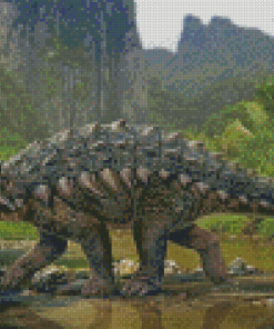 Ankylosaurus Animal Diamond Painting