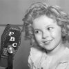 Black And White Cute Shirley Temple Diamond Painting