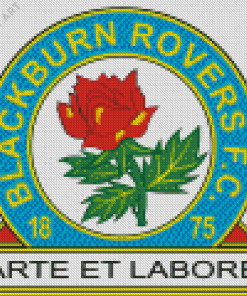 Blackburn Rovers Logo Diamond Painting