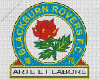 Blackburn Rovers Logo Diamond Painting
