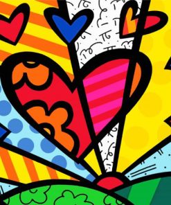 Britto Hearts 5D Diamond Painting