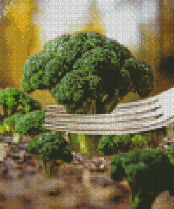 broccoli Vegetable Diamond Painting