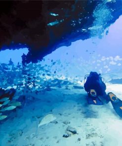 Diving The Canary Islands Diamond Painting