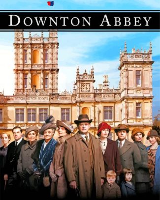 Downton Abbey Poster Diamond Painting