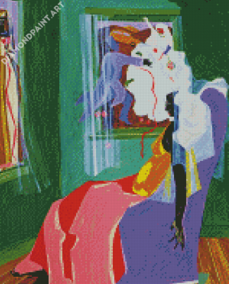 Dreams By Jacob Lawrence Diamond Painting