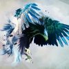 Eagle Artwork Abstract 5D Diamond Painting