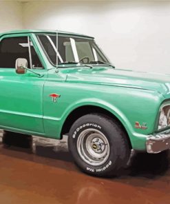 Green Trucks 1967 Chevy Stepside 5D Diamond Painting