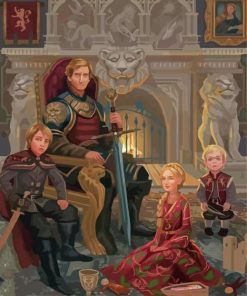 House Lannister Family Diamond Painting