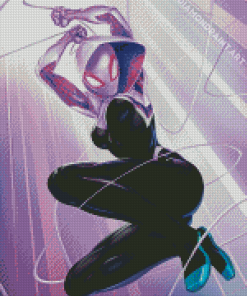 Marvel Comics Spider Gwen Diamond Painting