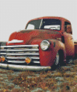 Old Chevy 1950 Diamond Painting