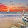 Palmetto Bay Beach Roatens Art Diamond painting