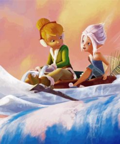 Periwinkle And Tinkerbell Cartoons 5D Diamond Painting