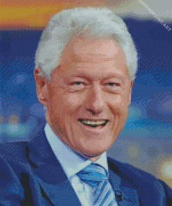 The American President Bill Clinton Diamond painting