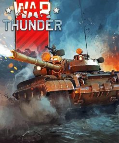 War Thunder Video Game Poster 5D Diamond Painting