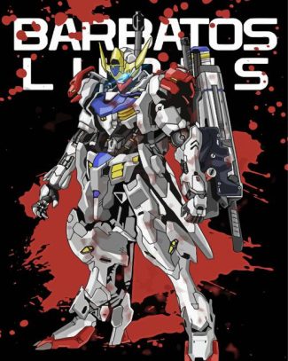 Barbatos Gundam Diamond Painting