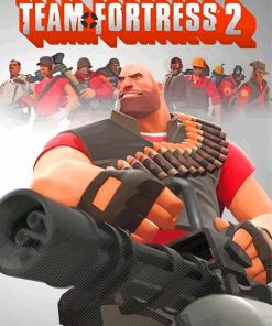 Team Fortress 2 Online Game Poster Diamond Painting