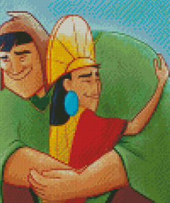 The Emperors New Groove Art Diamond Painting