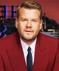 The Late Late Show James Corden Diamond Painting