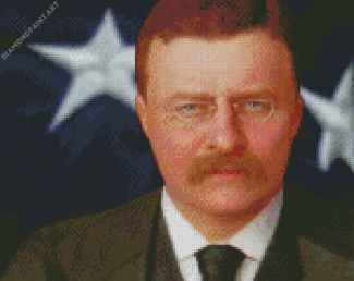 Theodore Roosevelt Diamond Painting