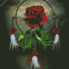 Aesthetic Rose In Dreamcatcher Diamond Painting