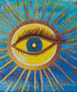 aesthetic Third Eye Illustration Diamond painting