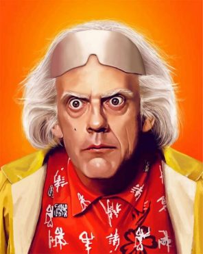 Back To The Future Actor Diamond Painting