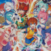 Inazuma Eleven Anime Characters Diamond Painting