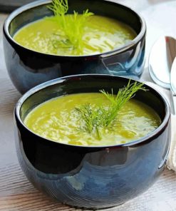 Zucchini And Fennel Soup Diamond Painting
