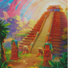 Aztec Pyramid Art Diamond Painting