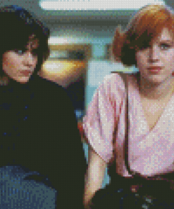 Allison And Claire The Breakfast Club Characters Diamond Painting
