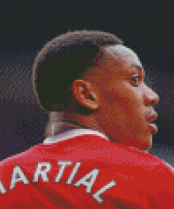 Anthony Martial Football Player Diamond Painting
