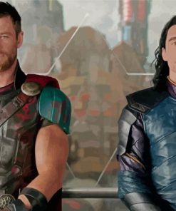 Loki And Thor Heroes Diamond Painting